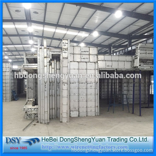 Aluminum concrete formworks panel of beam for construction